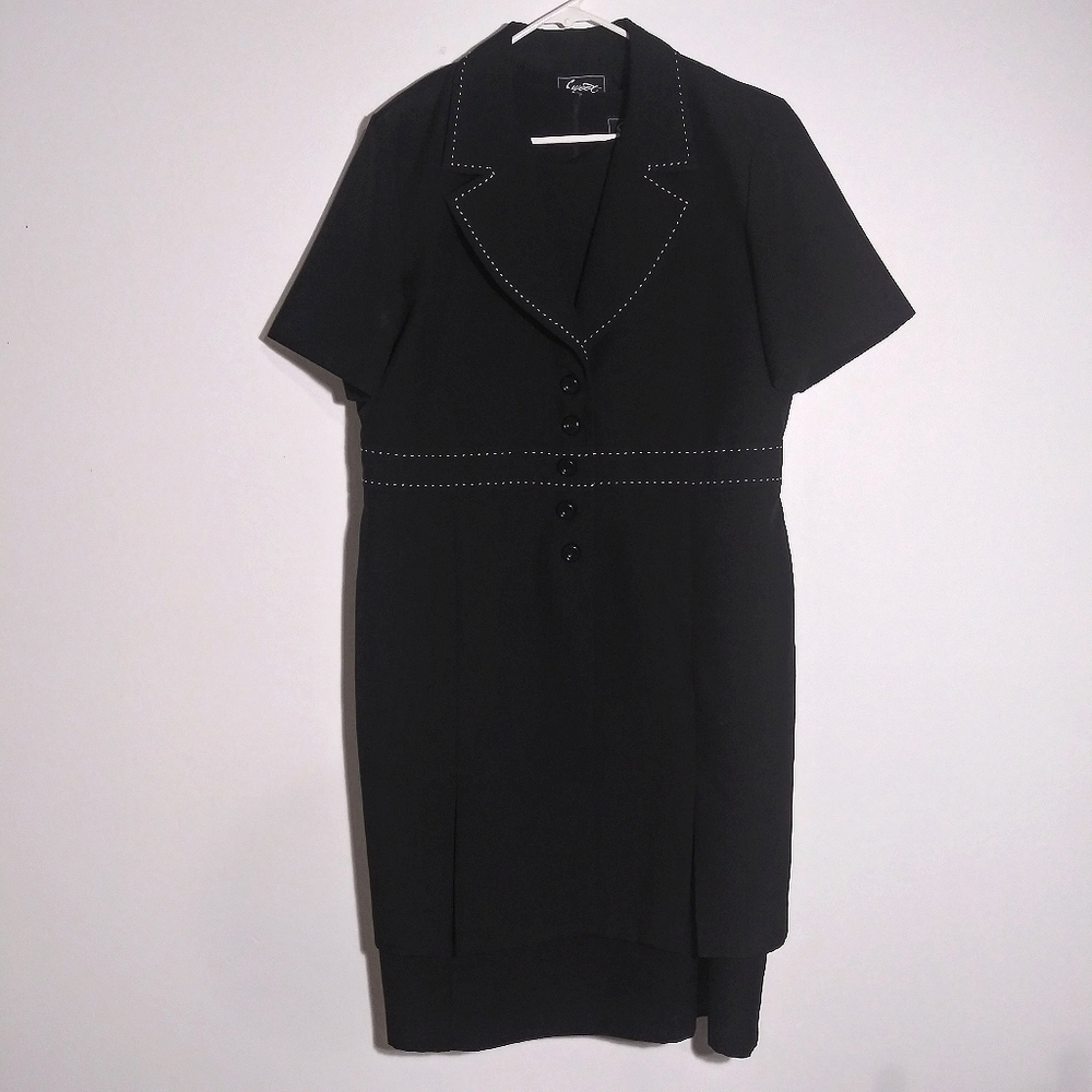 Black suit dress